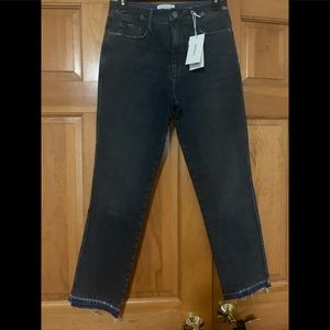 New Frame LeSylvie Crop high-rise jeans